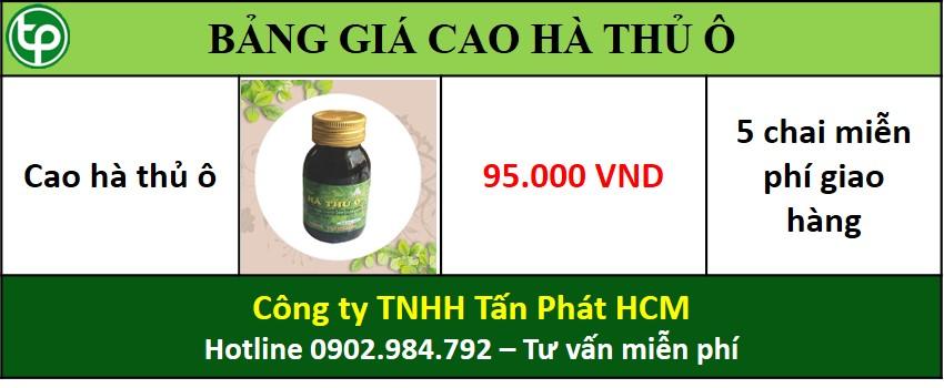 cung cấp sỉ lẻ cao hà thủ ô tại tphcm