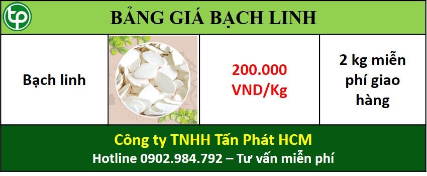 cung cấp bạch linh tại tphcm
