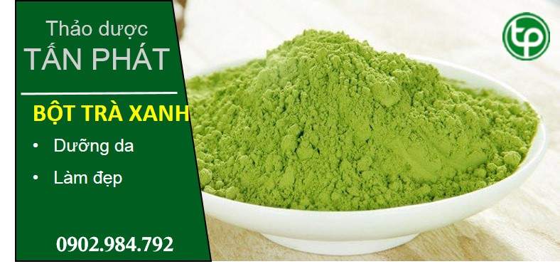 Công dụng  Bột trà xanh tại tphcm 