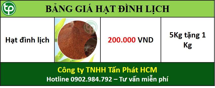 Bán Hạt Đình Lịch Tại Tphcm