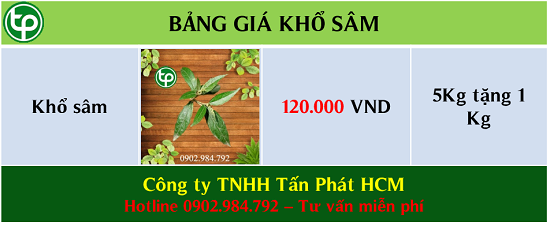 cung cấp khổ sâm tại tphcm