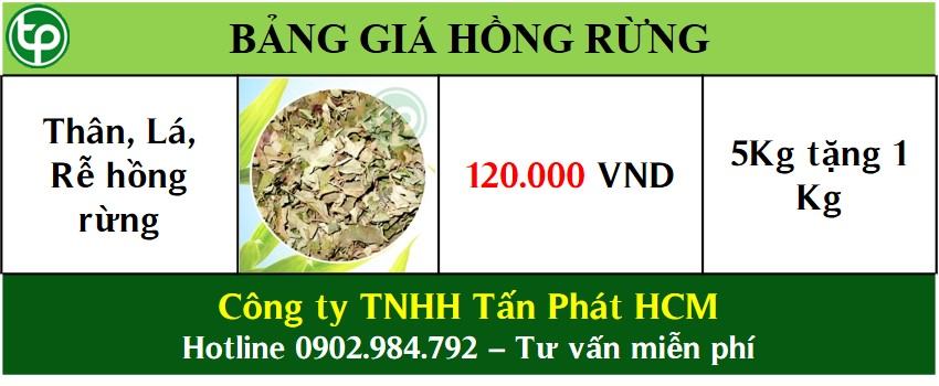 Bảng giá bán cây lá hồng rừng tại tphcm