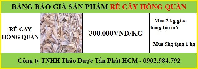cung cấp sỉ lẻ rễ hồng quân tại tphcm