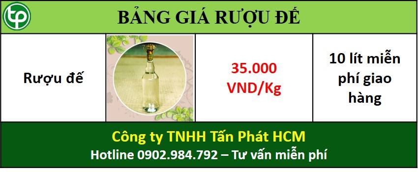 phân phối sỉ lẻ rượu đế tại tphcm