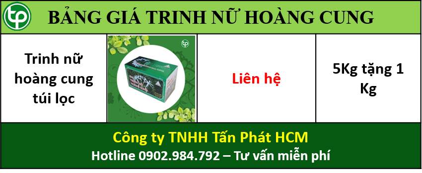 mua bán trà trinh nữ hoàng cung